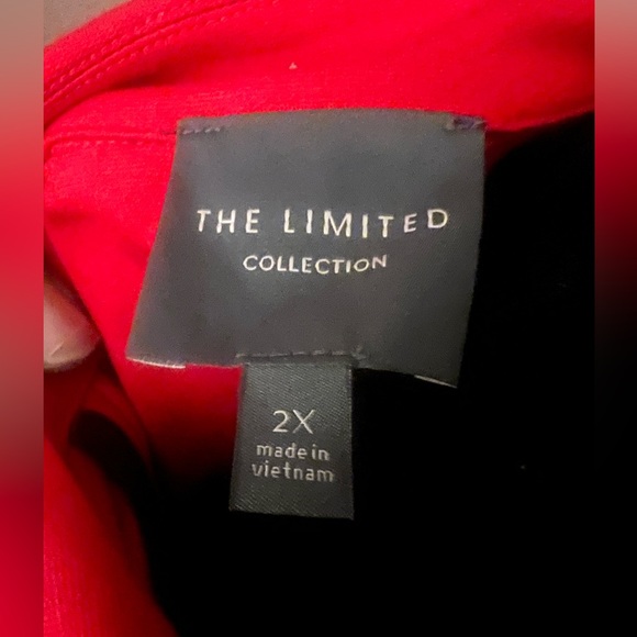 THE LIMITED Red Blazer 2x - Picture 4 of 5